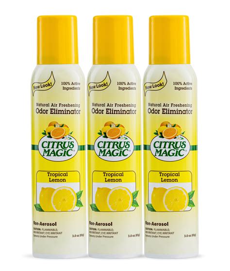 Lemon infused magic citrus spray